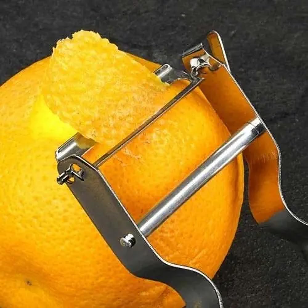 2X Stainless Steel Peeler French Potato Peeler Vegetable Fruit Easy